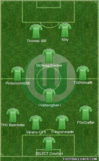 VfL Wolfsburg Formation 2014