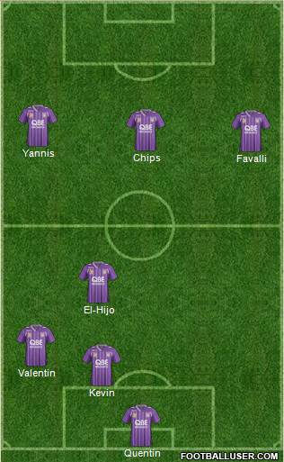 Perth Glory Formation 2014