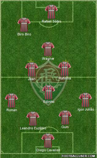 Fluminense FC Formation 2014