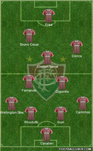 Fluminense FC Formation 2014