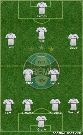 Grêmio FBPA Formation 2014