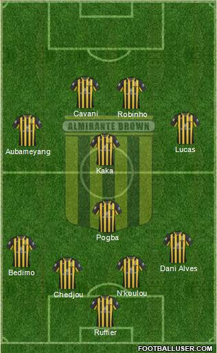 Almirante Brown Formation 2014