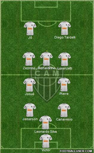 C Atlético Mineiro Formation 2014