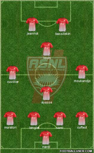 A.S. Nancy Lorraine Formation 2014