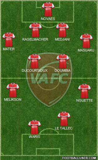 Valenciennes Football Club Formation 2014