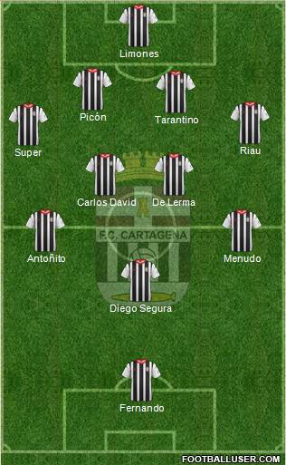 F.C. Cartagena Formation 2014