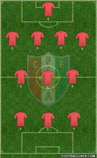 C.F. Estrela da Amadora Formation 2014