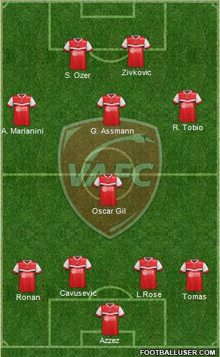 Valenciennes Football Club Formation 2014