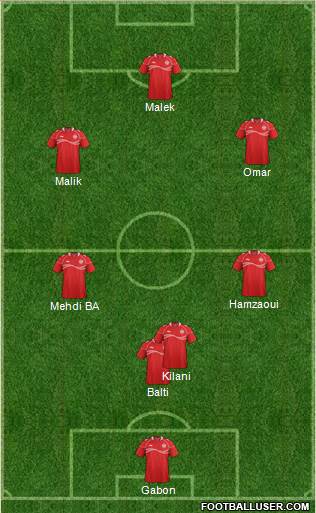 Tunisia Formation 2014