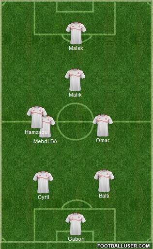 Tunisia Formation 2014