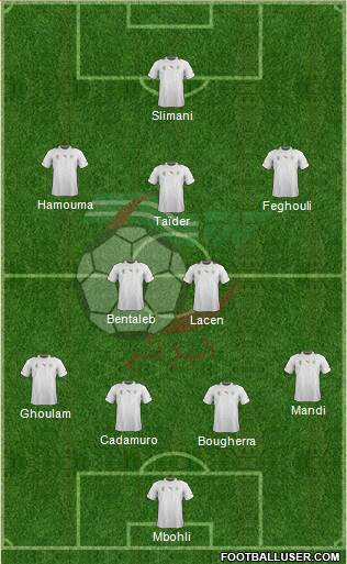 Algeria Formation 2014