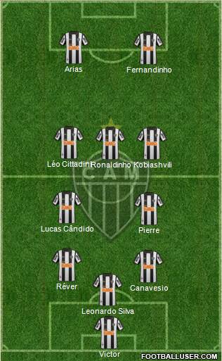 C Atlético Mineiro Formation 2014