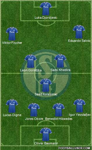 FC Schalke 04 Formation 2014