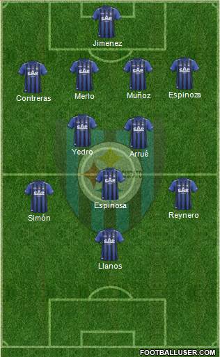 CD Huachipato Formation 2014