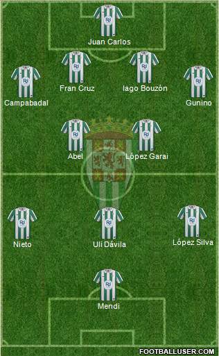 Córdoba C.F., S.A.D. Formation 2014