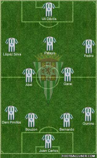 Córdoba C.F., S.A.D. Formation 2014