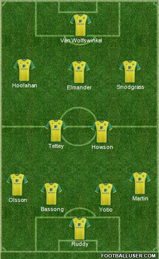 Norwich City Formation 2014