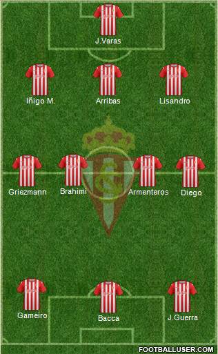 Real Sporting S.A.D. Formation 2014