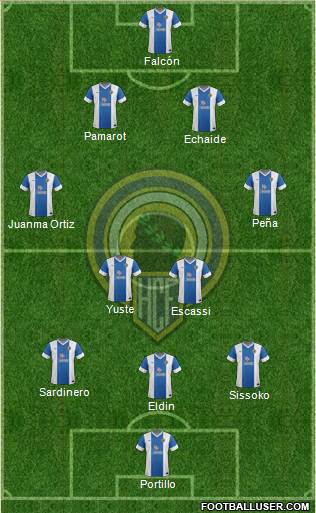 Hércules C.F., S.A.D. Formation 2014