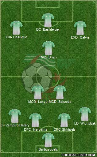 Algeria Formation 2014