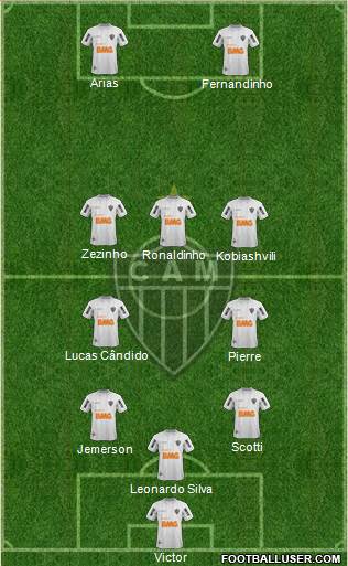 C Atlético Mineiro Formation 2014