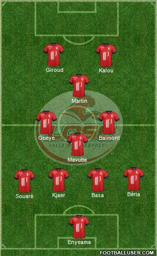 LOSC Lille Métropole Formation 2014