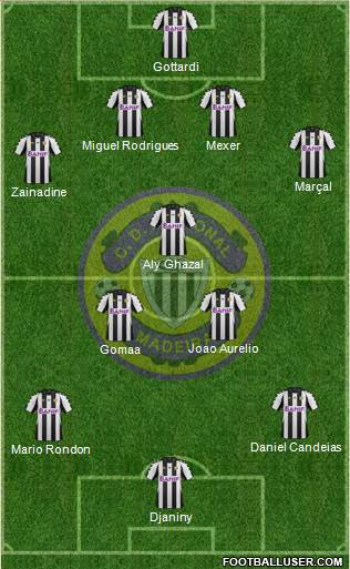 Clube Desportivo Nacional Formation 2014