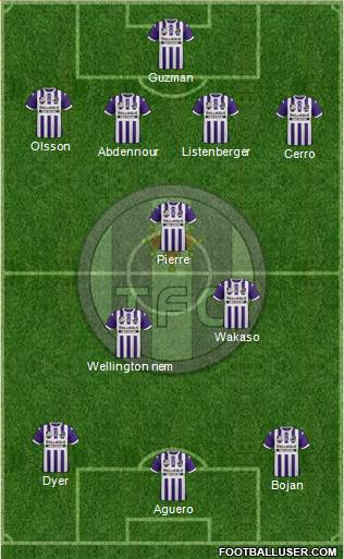 Toulouse Football Club Formation 2014