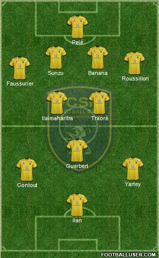 FC Sochaux-Montbéliard Formation 2014