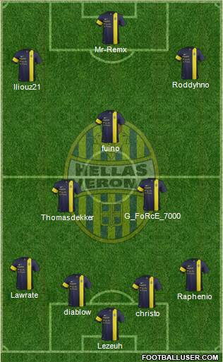 Hellas Verona Formation 2014