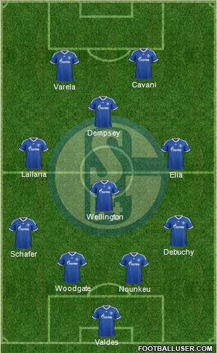 FC Schalke 04 Formation 2014