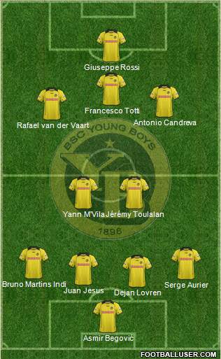 BSC Young Boys Formation 2014