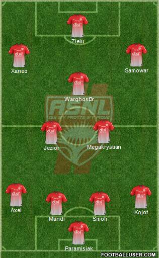 A.S. Nancy Lorraine Formation 2014