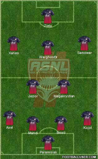 A.S. Nancy Lorraine Formation 2014