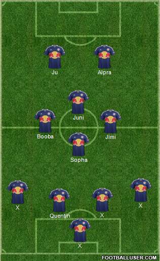 New York Red Bulls Formation 2014