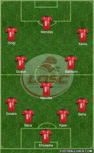 LOSC Lille Métropole Formation 2014