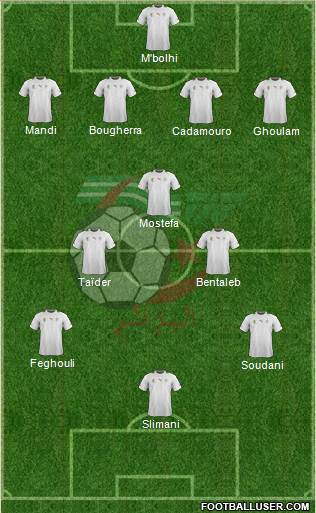 Algeria Formation 2014