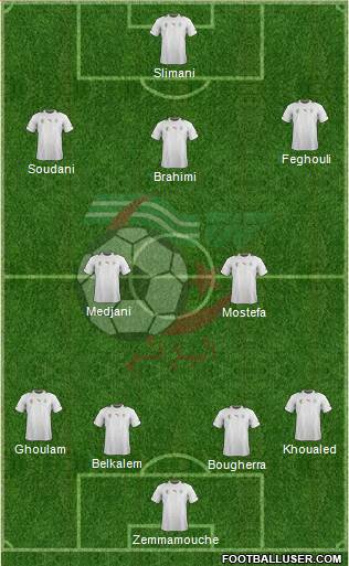 Algeria Formation 2014