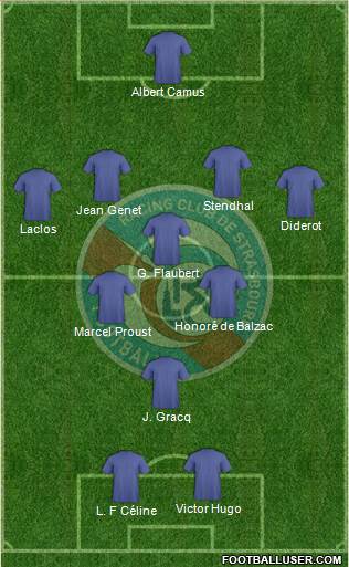 Racing Club de Strasbourg-Football Formation 2014