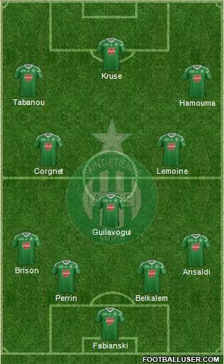 A.S. Saint-Etienne Formation 2014