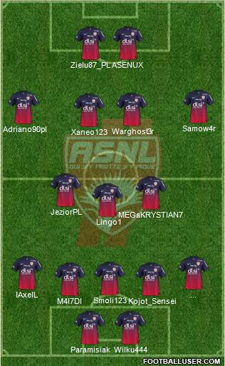 A.S. Nancy Lorraine Formation 2014