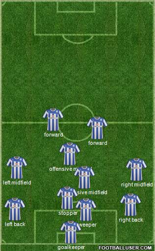 Sheffield Wednesday Formation 2014