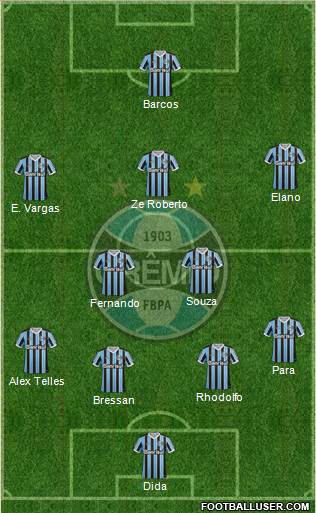 Grêmio FBPA Formation 2014