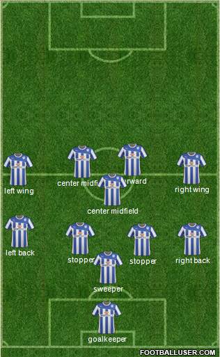 Sheffield Wednesday Formation 2014