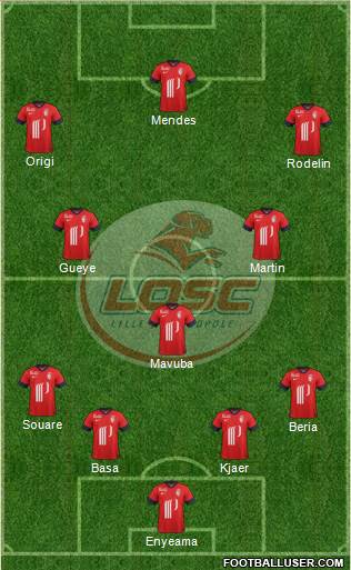 LOSC Lille Métropole Formation 2014