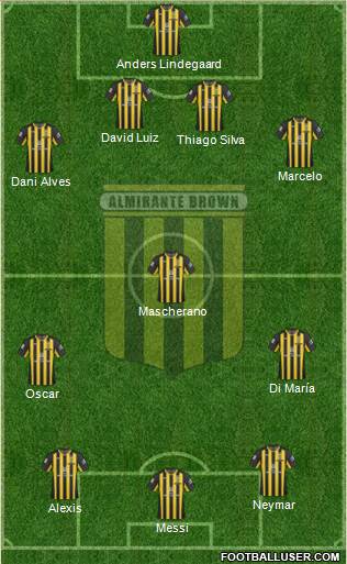 Almirante Brown Formation 2014