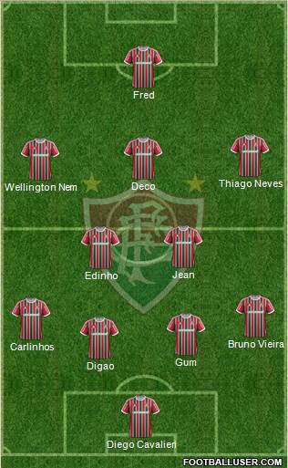 Fluminense FC Formation 2014