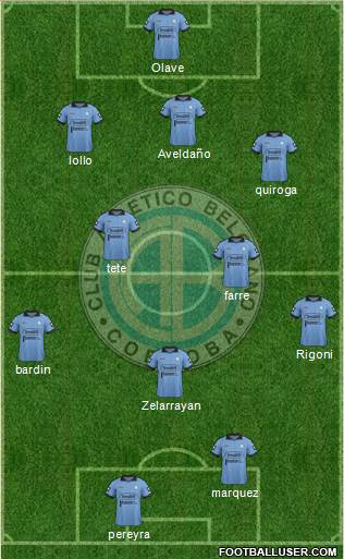 Belgrano de Córdoba Formation 2014