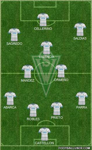 CD Santiago Wanderers S.A.D.P. Formation 2014