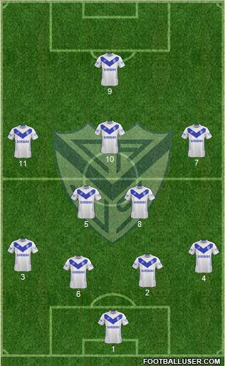 Vélez Sarsfield Formation 2014